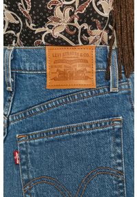 Levi's® - Levi's - Szorty jeansowe. Okazja: na spotkanie biznesowe, na co dzień. Stan: podwyższony. Kolor: niebieski. Materiał: jeans. Wzór: gładki. Styl: biznesowy, casual #3