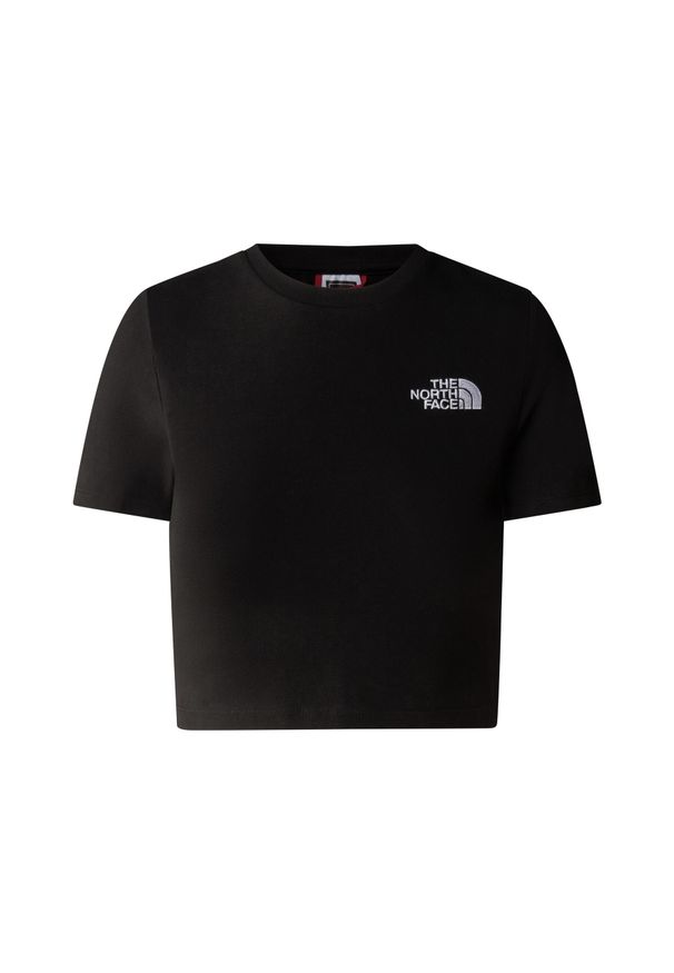 The North Face Koszulka S/S Essential Cropped Nf0A55Aojk3. Kolor: czarny