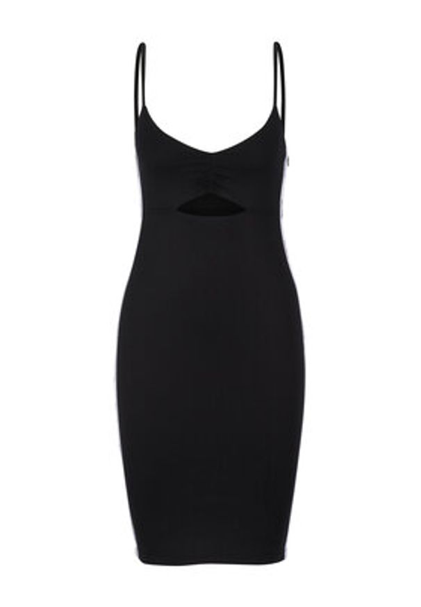 Hugo Sukienka codzienna 50486391 Czarny Slim Fit. Okazja: na co dzień. Kolor: czarny. Materiał: bawełna. Typ sukienki: proste. Styl: casual