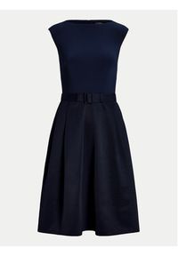 Lauren Ralph Lauren Sukienka koktajlowa 253899330001 Granatowy Slim Fit. Kolor: niebieski. Materiał: syntetyk. Styl: wizytowy #4