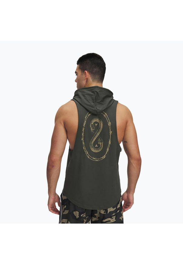 Bluza męska Under Armour Project Rock Snake SL. Kolor: zielony