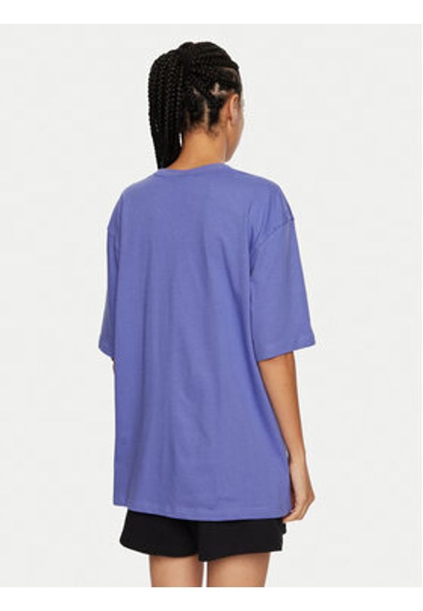 Adidas - adidas T-Shirt Essentials Boyfriend IY7327 Niebieski Oversize. Kolor: niebieski. Materiał: bawełna