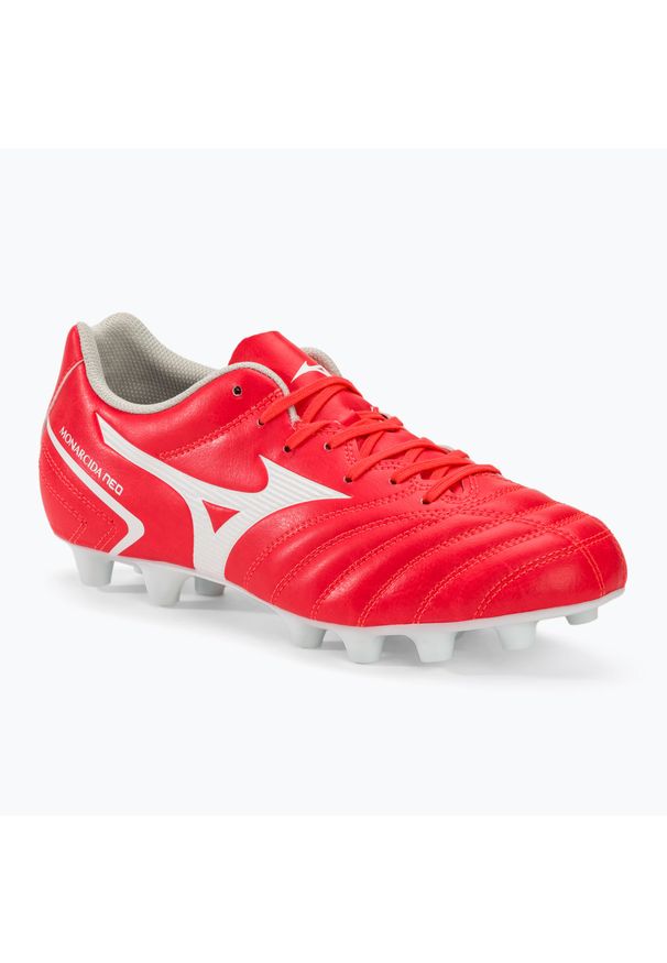 Buty piłkarskie Mizuno Monarcida Neo II Select FG. Kolor: czerwony. Sport: piłka nożna