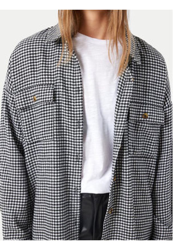 Noisy may - Noisy May Koszula Flanny 27012531 Szary Loose Fit. Kolor: szary. Materiał: syntetyk