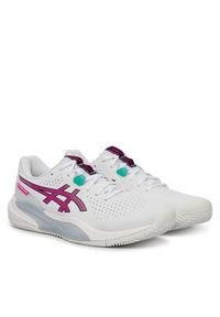 Asics Buty do tenisa Gel-Challenger 15 Clay 1041A508 Biały. Kolor: biały. Materiał: skóra. Sport: tenis #5