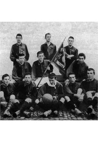 COPA FOOTBALL - Koszulka retro piłkarska dla dorosłych - BSC Young Boys 1900 - Czarny-Żółty. Kolor: czarny. Sport: piłka nożna