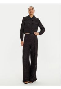 LOLA CASADEMUNT Marynarka MF2402016 Czarny Regular Fit. Kolor: czarny. Materiał: syntetyk #2