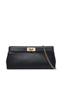 TOMMY HILFIGER - Tommy Hilfiger Torebka Th Modern Clutch AW0AW18727 Czarny. Kolor: czarny. Materiał: skórzane #2