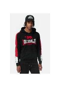 Bluza z kapturem Lonsdale Langwell. Typ kołnierza: kaptur. Kolor: wielokolorowy, biały, czarny #1