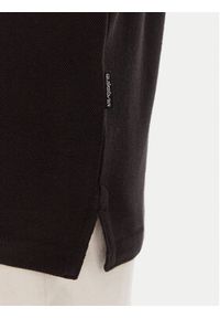 Quiksilver Polo Pique EQYKT04392 Czarny Regular Fit. Typ kołnierza: polo. Kolor: czarny. Materiał: bawełna #6