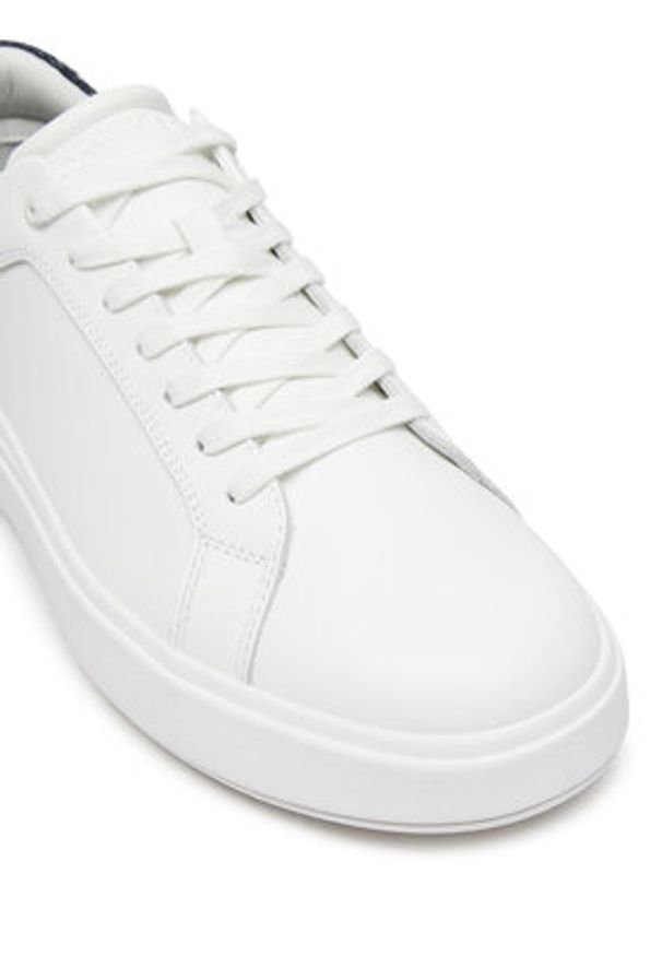 Calvin Klein Sneakersy HM0HM01659 Biały. Kolor: biały. Materiał: skóra