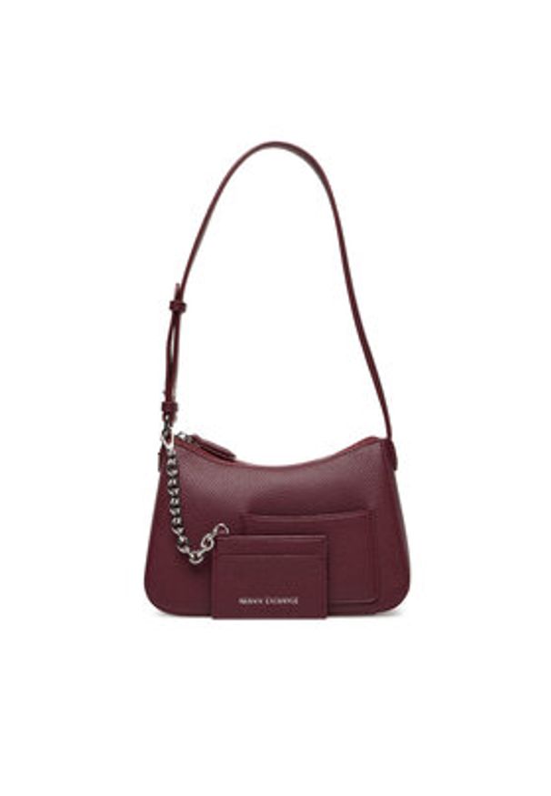 Armani Exchange Torebka XW001571 AF15625 UA343 Bordowy. Kolor: czerwony. Materiał: skórzane