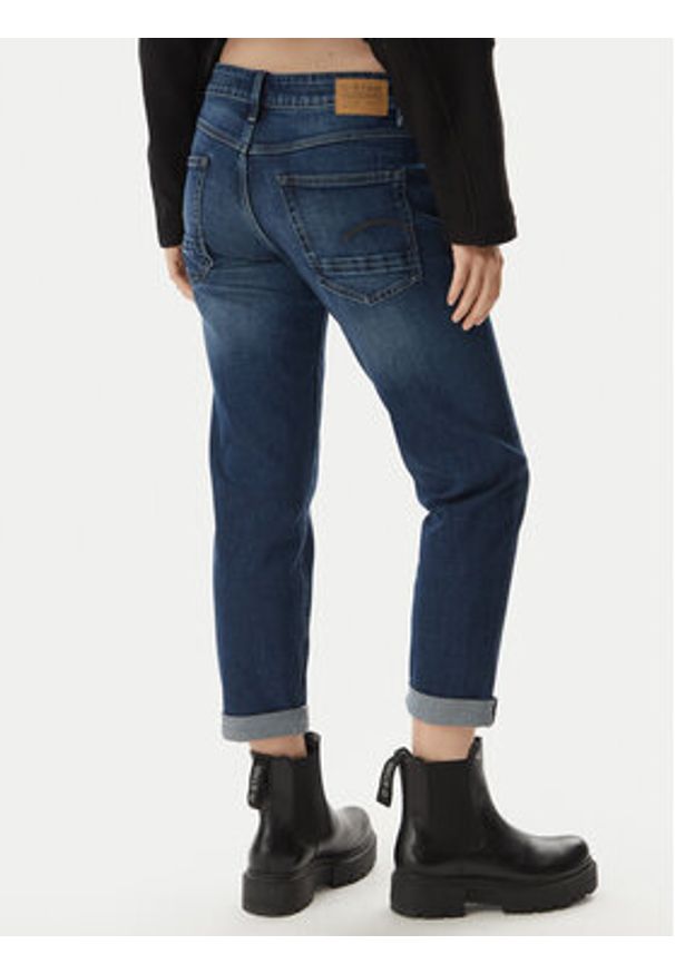 G-Star RAW - G-Star Raw Jeansy Kate D15264-C052 Granatowy Boyfriend Fit. Kolor: niebieski