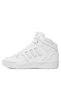 Adidas - adidas Sneakersy Midcity Mid IF6665 Biały. Kolor: biały. Materiał: skóra #5