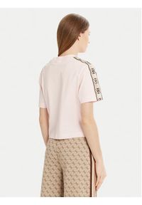 Guess T-Shirt 144851 Różowy Classic Fit. Kolor: różowy. Materiał: bawełna #4