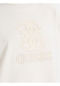 Guess Sukienka codzienna V5YK07 KCX22 Écru Regular Fit. Okazja: na co dzień. Materiał: syntetyk. Typ sukienki: proste. Styl: casual #2