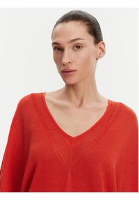Morgan Bluzka 241-MCHRIS Pomarańczowy Relaxed Fit. Kolor: pomarańczowy. Materiał: wiskoza #4