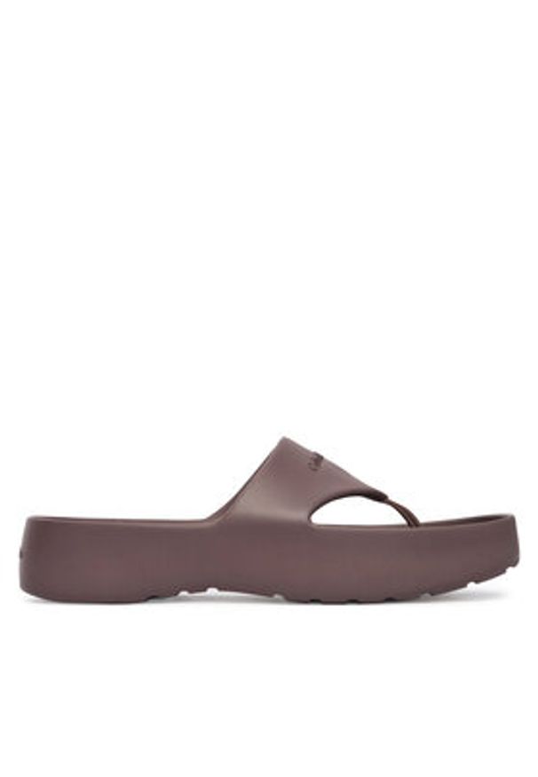 Calvin Klein Japonki One Piece Eva Flip Flop Thong HW0HW02957 Brązowy. Kolor: brązowy. Materiał: syntetyk