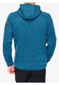 Kurtka polarowa męska CMP Borgis Fix Hood Jacket. Kolor: zielony. Materiał: polar