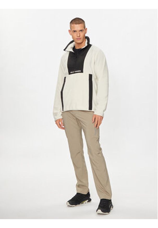Helly Hansen Polar Rig Blocked Fleece 53872 Écru Regular Fit. Materiał: syntetyk