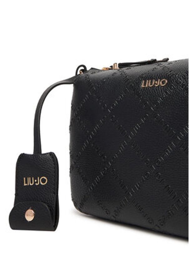 Liu Jo Torebka Ecs S Crossbody AF5072 E0538 Czarny. Kolor: czarny. Materiał: skórzane