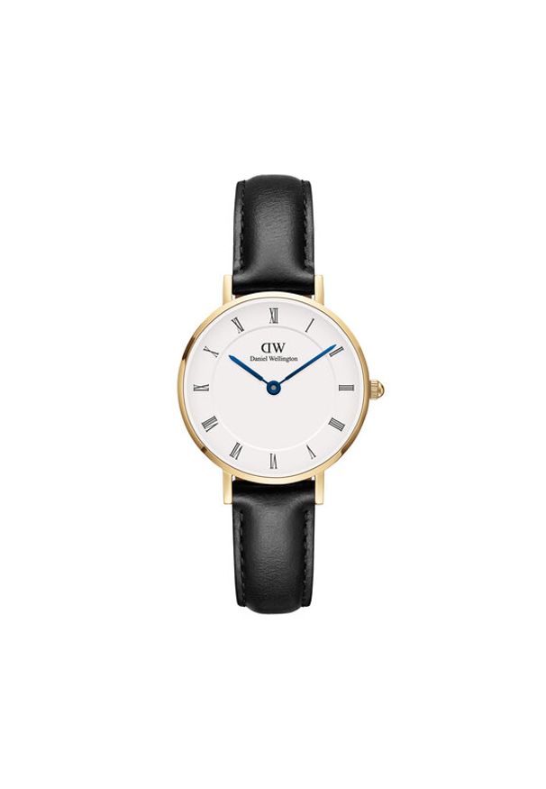 Daniel Wellington Zegarek Petite Roman Numerals Shieffield DW00100686 Czarny. Kolor: czarny