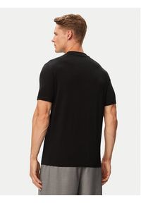 Karl Lagerfeld - KARL LAGERFELD T-Shirt 755037 563221 Czarny Regular Fit. Typ kołnierza: dekolt w karo. Kolor: czarny. Materiał: bawełna #3