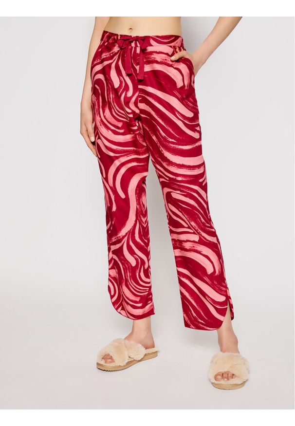 Spodnie piżamowe Cyberjammies. Kolor: czerwony