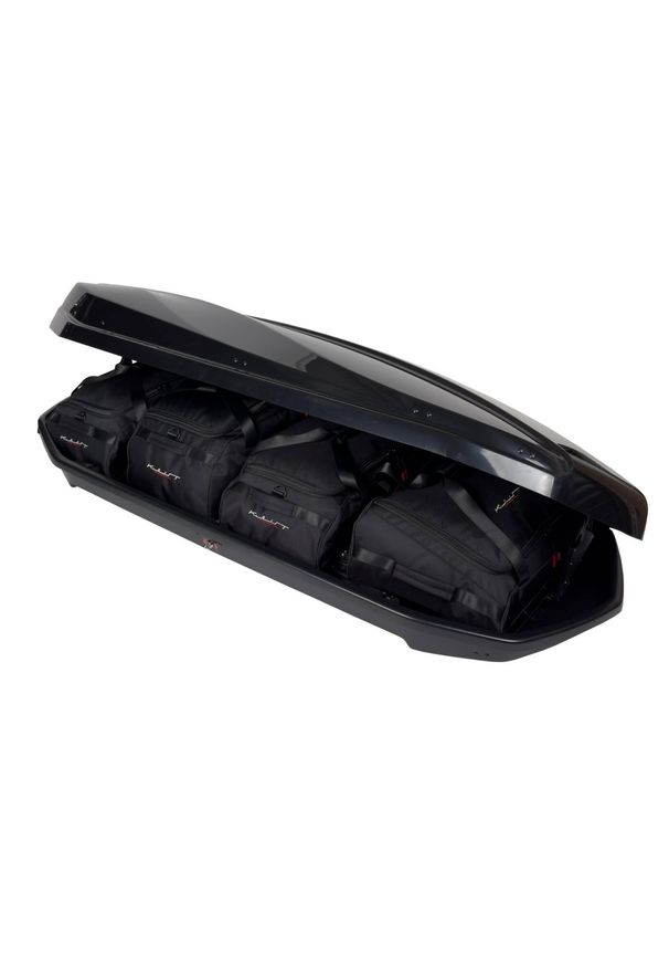 KJUST - Torby Do Boksu Dachowego Aleo Strike 440 4Szt Kjust. Kolor: czarny. Styl: sportowy