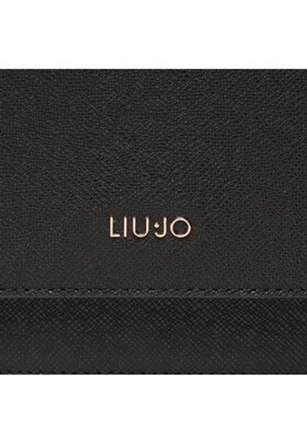 Liu Jo Torebka Xs Crossbody AXX018 E0087 Czarny. Kolor: czarny. Materiał: skórzane