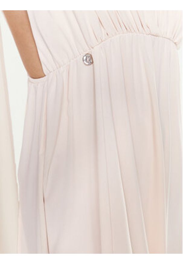 Kontatto Sukienka koktajlowa YM509 Écru Regular Fit. Materiał: syntetyk. Styl: wizytowy