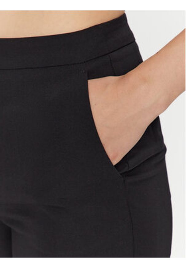 Sisley Spodnie materiałowe 4KVXLF03I Czarny Slim Fit. Kolor: czarny. Materiał: materiał, syntetyk