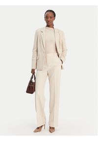 Guess Marynarka W6RN54 KCMU2 Beżowy Regular Fit. Kolor: beżowy. Materiał: syntetyk #5
