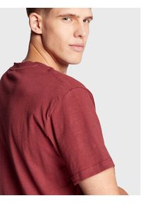!SOLID - Solid T-Shirt 21107372 Bordowy Regular Fit. Kolor: czerwony. Materiał: bawełna