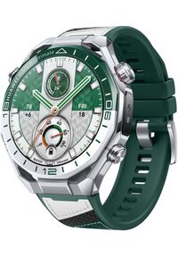 HUAWEI - Smartwatch Huawei Watch Ultimate 2 Biało-zielony (55020GNT). Rodzaj zegarka: smartwatch. Kolor: biały, zielony, wielokolorowy #1