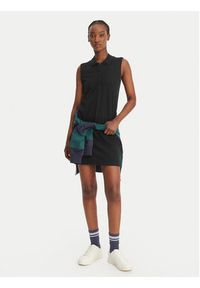 Kappa Sukienka codzienna Ivanka 332D7MW Czarny Regular Fit. Okazja: na co dzień. Kolor: czarny. Materiał: bawełna. Typ sukienki: proste. Styl: casual #4