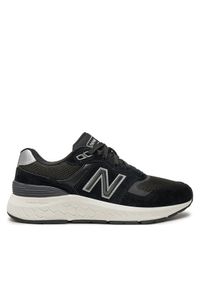 New Balance Sneakersy Walking 880 WW880BK6 Czarny. Kolor: czarny. Materiał: zamsz, skóra