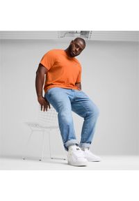 Koszulka Puma Better Essentials. Kolor: pomarańczowy, beżowy, wielokolorowy. Materiał: bawełna. Długość rękawa: krótki rękaw. Długość: krótkie. Sport: joga i pilates #1