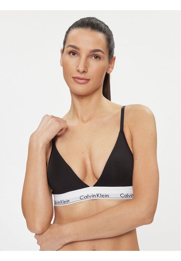 Calvin Klein Underwear Biustonosz braletka 000QF5650E Czarny. Kolor: czarny. Materiał: bawełna