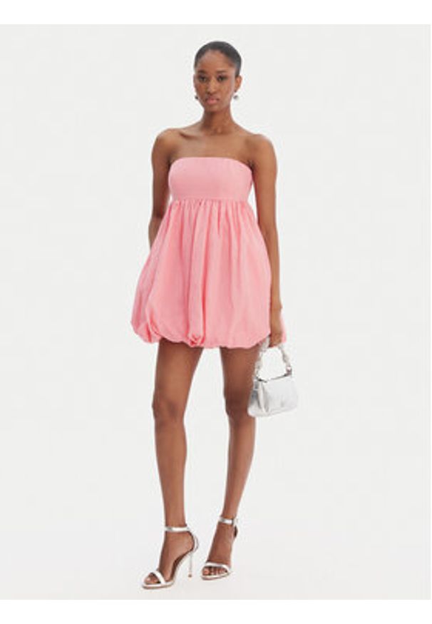 BARDOT - Bardot Sukienka letnia 60006DB Różowy Regular Fit. Kolor: różowy. Sezon: lato