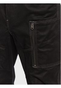 G-Star RAW - G-Star Raw Spodnie materiałowe Zip Pocket 3D D21975-C105-6484 Czarny Skinny Fit. Kolor: czarny. Materiał: bawełna