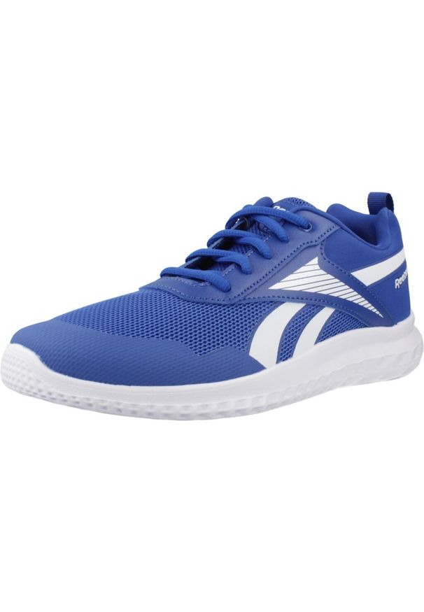 Reebok - Buty REEBOK RUSH RUNNER 5 Niebieski. Kolor: niebieski. Materiał: tkanina, syntetyk. Styl: sportowy. Sport: turystyka piesza
