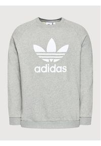 Adidas - adidas Bluza adicolor Classics Trefoil Crewneck H06650 Szary Regular Fit. Kolor: szary. Materiał: bawełna #5