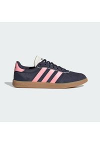 Adidas - Buty Breaknet Sleek. Kolor: różowy, niebieski, wielokolorowy, biały. Wzór: gładki. Styl: klasyczny, sportowy