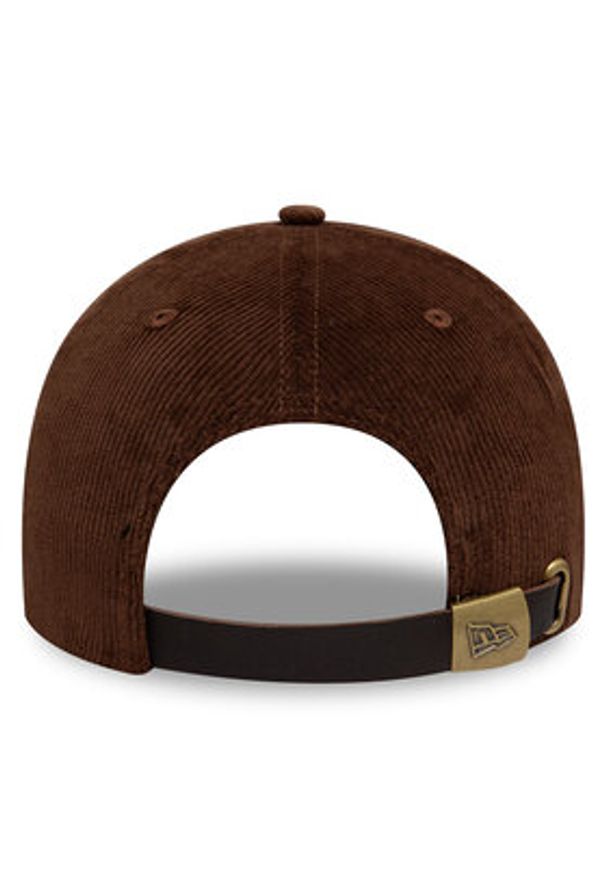 New Era Czapka z daszkiem Premium Cord 9Twenty 60595316 Brązowy. Kolor: brązowy. Materiał: materiał, bawełna