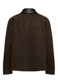 only - ONLY Kurtka z imitacji skóry Abbie 15372234 Brązowy Regular Fit. Kolor: brązowy. Materiał: skóra #7