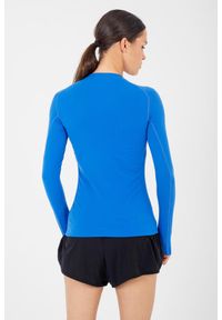 NESSI SPORTSWEAR - Koszulka z długim rękawem sportowa damska Nessi Sportswear Ultra. Kolor: niebieski. Długość rękawa: długi rękaw. Długość: długie. Sport: bieganie