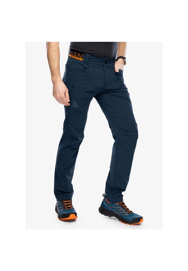 Spodnie turystyczne męskie Hannah Niguel II. Kolor: niebieski. Sezon: lato. Sport: turystyka piesza