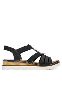 Sandały Rieker. Kolor: czarny #1