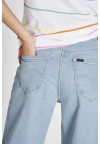 Lee - LEE WIDE LEG DAMSKIE SPODNIE JEANSOWE L30SEZNG #5